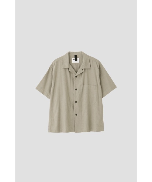 MHL. シャツ FADED LINEN COTTON PLAINWEAVE メンズ : ZOZOTOWN