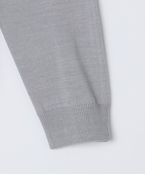 「SHIPS Colors」 タートルネックニット MEDIUM ライトグレー メンズ_画像7