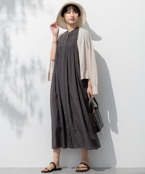 23区 ブルゾン アウター 「洗える」ライトシアーニット レディース