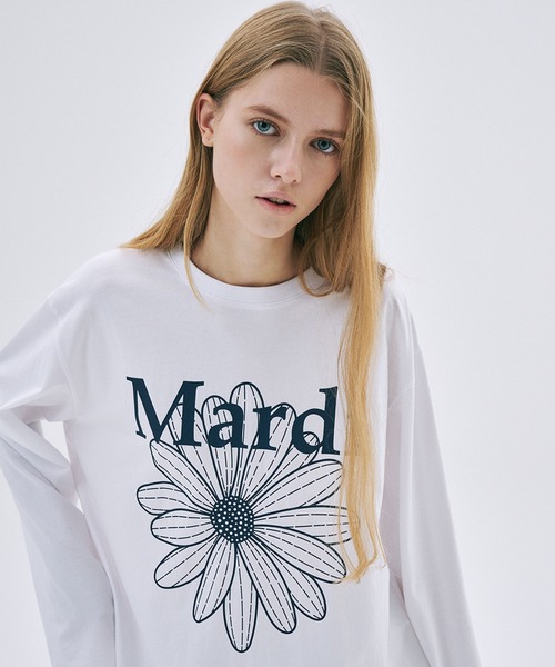 tシャツ UNISEX TSHIRT LONG SLEEVE FLOWERMARDI レディース