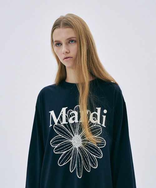Mardi Mercredi マルディ カットソー NAVY GREEN SLIM TSHIRT 3/4 SLEEVE STRIPE_NAVY GREEN – Mardi Mercredi Global