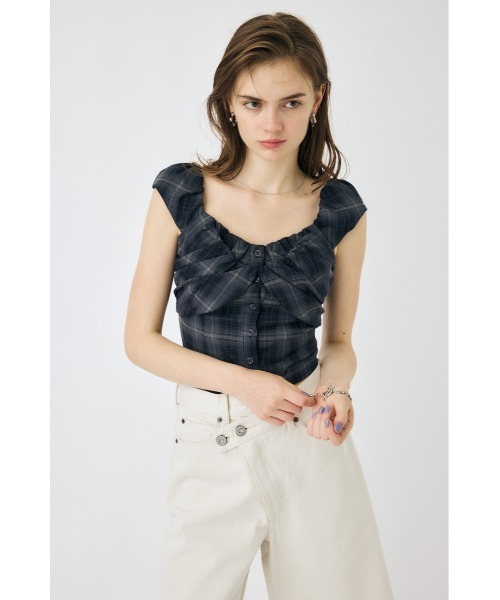 ブラウス シャツ Gathered Layered Camisole レディース MOUSSY tシャツ LAYERED GATHERED ブラウス レディース