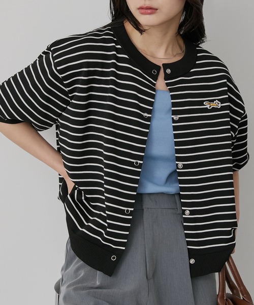 PENNEYS（ペニーズ） カーディガン 別注 THE FOX ロゴ ワンポイント