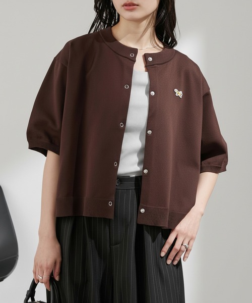 PENNEYS（ペニーズ） カーディガン 別注 THE FOX ロゴ ワンポイント