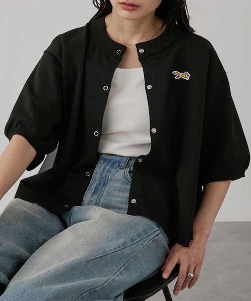 PENNEYS（ペニーズ） カーディガン 別注 THE FOX ロゴ ワンポイント