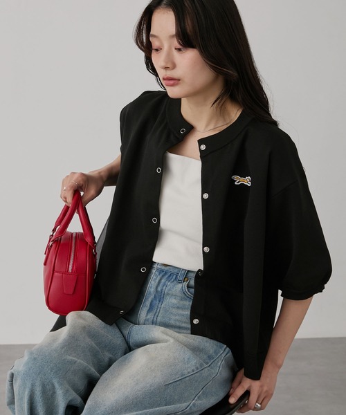 PENNEYS（ペニーズ） カーディガン 半袖 別注 THE FOX ロゴ ワン