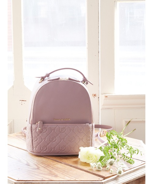Maison de FLEUR 「Maison FLEUR」 リュック FREE ピンク系