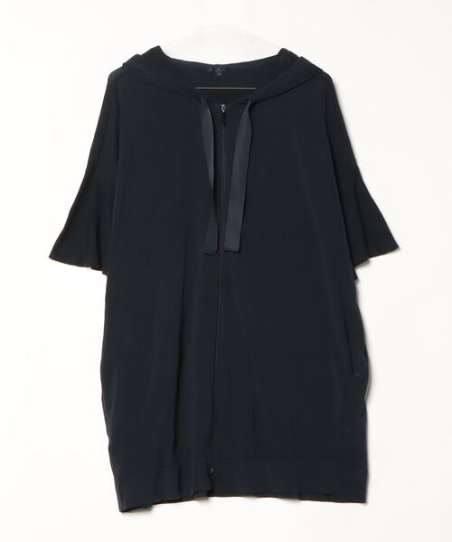TO BE CHIC 「TO CHIC」 ジップアップパーカー 40 ネイビー