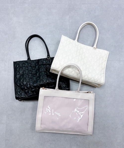 Maison de FLEUR トートバッグ 「受注生産」スペシャルリボン
