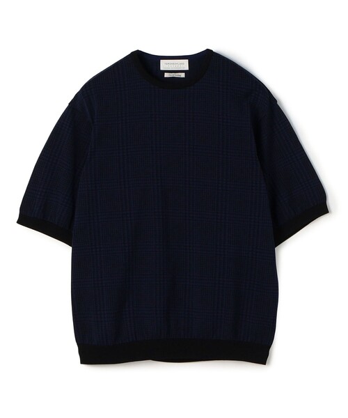 チェック柄コットンセーター M TOMORROWLAND（トゥモローランド） セーター ニット TOMORROWLAND