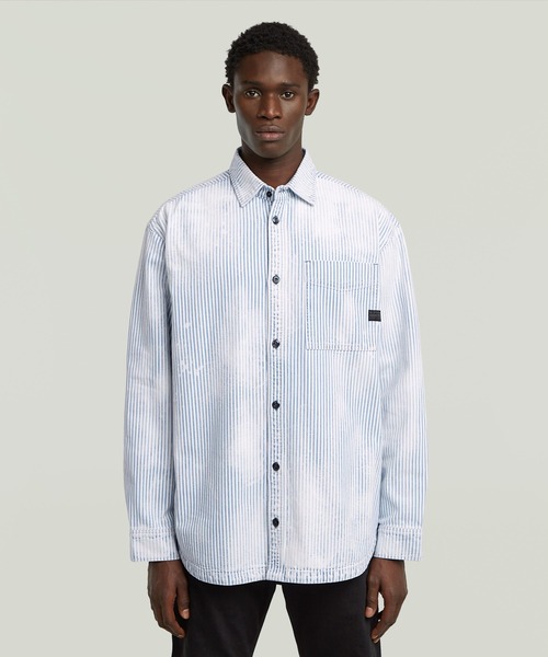 G-STAR RAW シャツ OVERSIZED 1-PKT OVERSHIRT/1ポケットオーバー