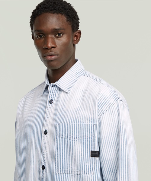 G-STAR RAW シャツ OVERSIZED 1-PKT OVERSHIRT/1ポケットオーバー