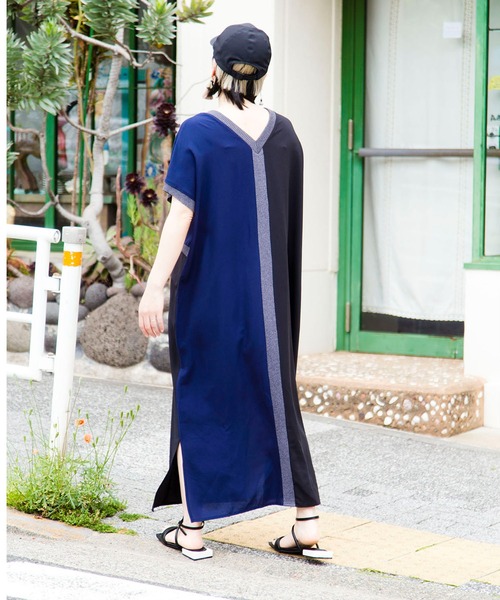美品✨osmosis ステッチベルト切り替えワンピース フリーサイズ OSMOSIS ワンピース 2WAY切替ワンピース : ZOZOTOWN Yahoo!店