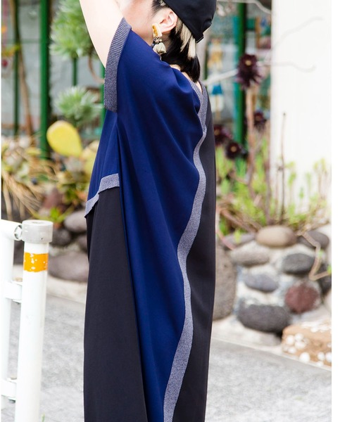 美品✨osmosis ステッチベルト切り替えワンピース フリーサイズ OSMOSIS ワンピース 2WAY切替ワンピース : ZOZOTOWN Yahoo!店