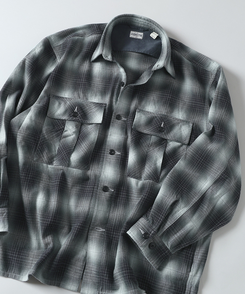 JOURNAL STANDARD J.S HOMESTEAD シャツ J.S.Homestead / インディゴ