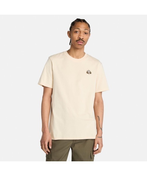 Timberland（ティンバーランド） tシャツ 半袖 ツリーロゴ パッチ T 