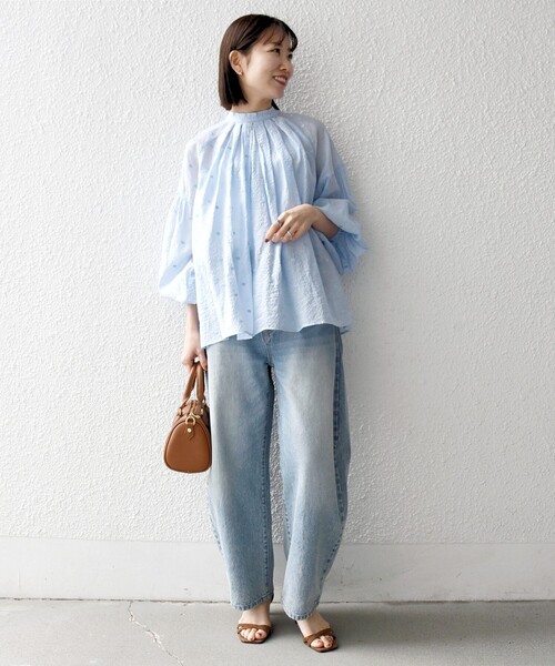 SHIPS any ブラウス シャツ 「WEB限定」SHIPS any:「手洗い可能