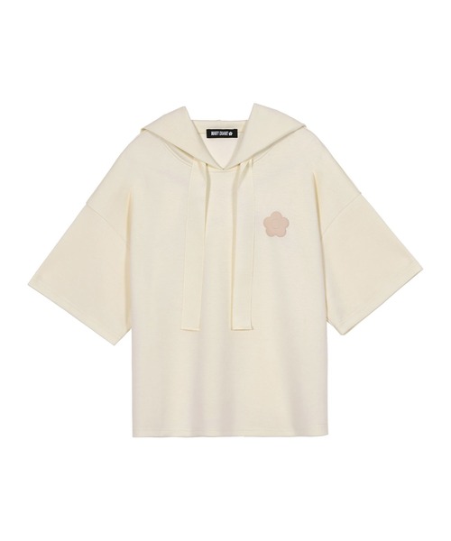 り様♡専用品　マリークワント　パーカー　バックロゴ　完売品 MARY QUANT パーカー マリークワント mary quant バックロゴ半袖
