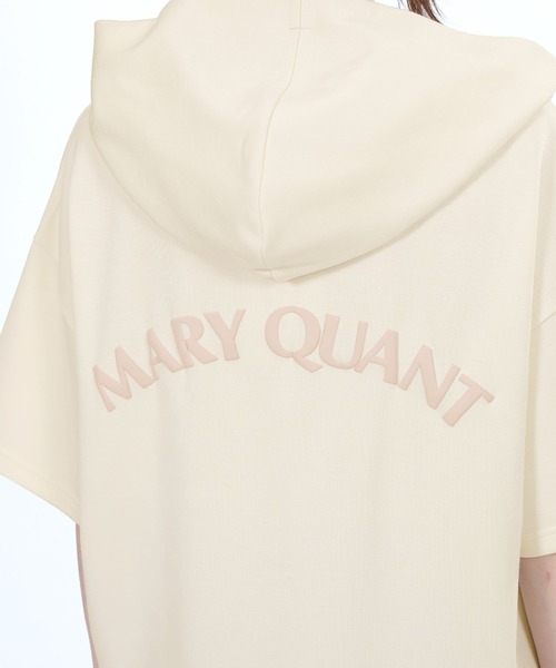 り様♡専用品 マリークワント パーカー バックロゴ 完売品 MARY QUANT パーカー マリークワント mary quant バックロゴ半袖