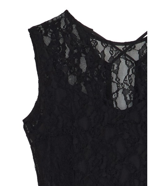 Ameri（アメリ） ワンピース MEDI SWITCH LACE SOFT DRESS : ZOZOTOWN