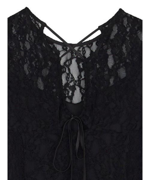 Ameri（アメリ） ワンピース MEDI SWITCH LACE SOFT DRESS : ZOZOTOWN