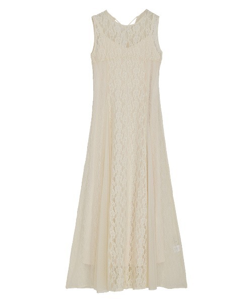 Ameri（アメリ） ワンピース MEDI SWITCH LACE SOFT DRESS : ZOZOTOWN