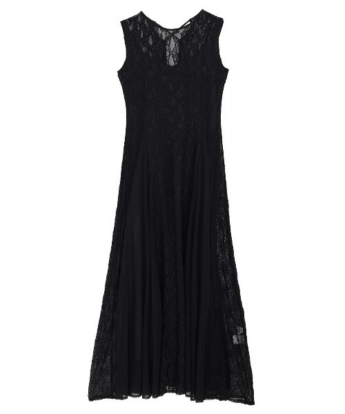 Ameri（アメリ） ワンピース MEDI SWITCH LACE SOFT DRESS : ZOZOTOWN