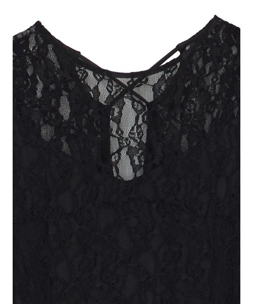 Ameri（アメリ） ワンピース MEDI SWITCH LACE SOFT DRESS : ZOZOTOWN