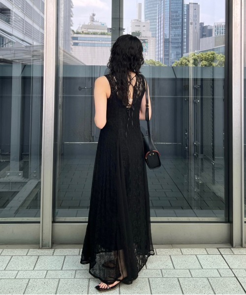 ワンピース Ameri MEDI SWITCH LACE SOFT DRESS Ameri（アメリ） ワンピース MEDI SWITCH LACE SOFT DRESS : ZOZOTOWN