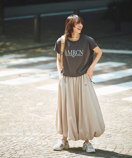 【美品】THOUSAND MILE サウザンドマイル　フレア　スカート FREAK'S STORE スカート THOUSAND MILE × STORE/サウザンド
