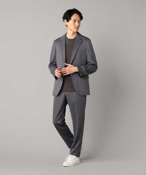 COMME CA MEN（コムサメン） スラックス 「セットアップ対応」マイクロ