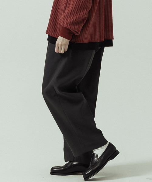 SLICK（スリック） ワイドパンツ スラックス 「SLICK/スリック」Tech