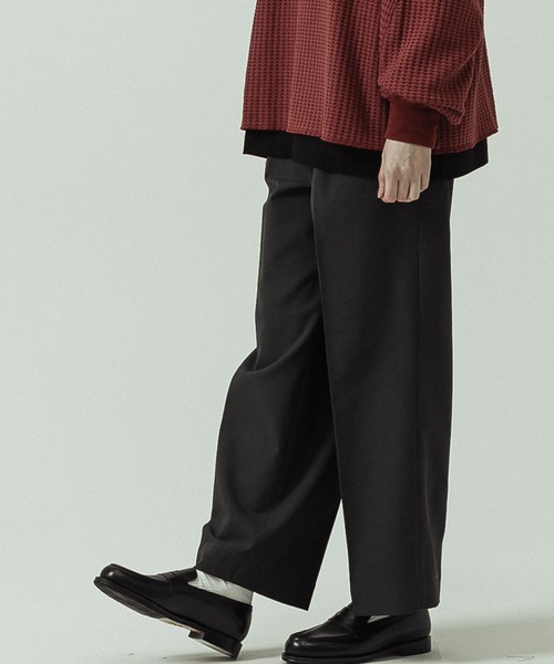 SLICK（スリック） ワイドパンツ スラックス 「SLICK/スリック」Tech