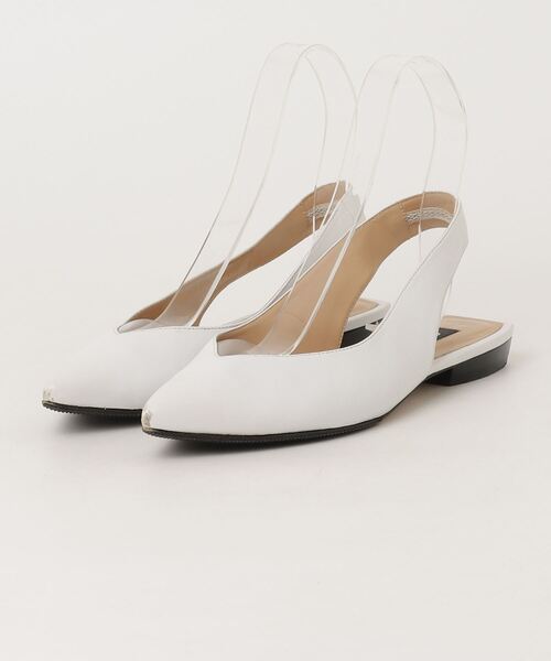 専用。美品sergio rossi サンダル ホワイト Sergio rossi（セルジオロッシ） フラットサンダル 36.5 ホワイト