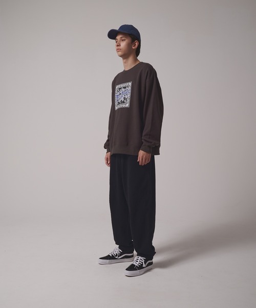 FIRST DOWN（ファーストダウン） ワイドパンツ スウェットパンツ