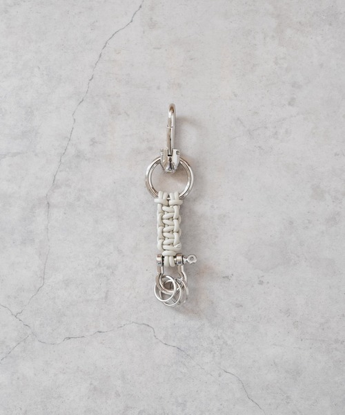 SENTI（センティ） キーホルダー SENTI LEATHER BRAID KEY CHAIN