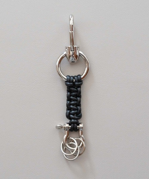 SENTI キーホルダー LEATHER BRAID KEY CHAIN : ZOZOTOWN Yahoo!店