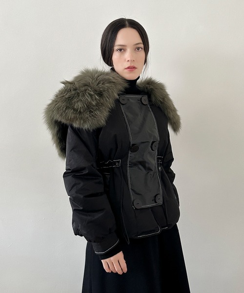 ダウンコート ダウンジャケット DECADE CLASSIC フォックスファーカラーダウンジャケット (AW) レディース | DECADE CLASSIC | 08