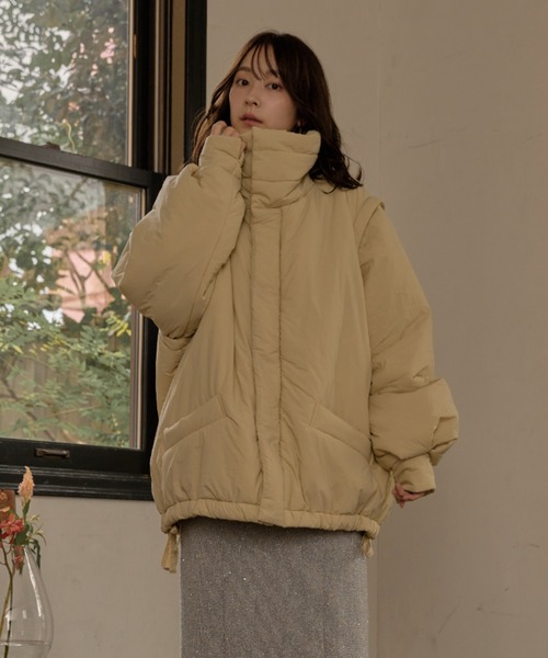 mideal（マイディール） ブルゾン アウター padding blouson