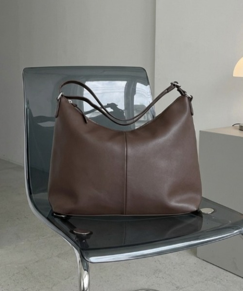 B.R.U ショルダーバッグ フェイクレザー2WAYショルダーバッグ メンズ