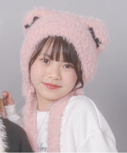 URBAN CHERRY（アーバンチェリー） ニット帽 ニットキャップ 猫耳