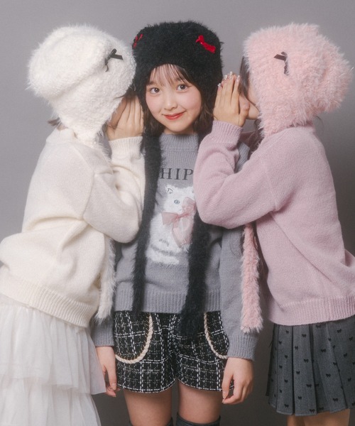 URBAN CHERRY（アーバンチェリー） ニット帽 ニットキャップ 猫耳