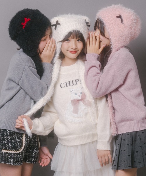 URBAN CHERRY（アーバンチェリー） ニット帽 ニットキャップ 猫耳