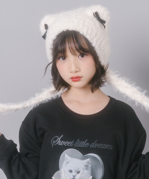 URBAN CHERRY（アーバンチェリー） ニット帽 ニットキャップ 猫耳