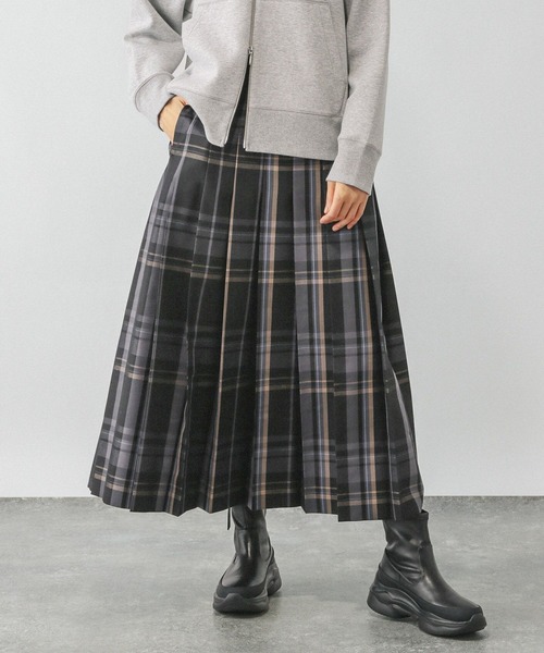 GLOBAL WORK（グローバルワーク） スカート ワイドプリーツフレア