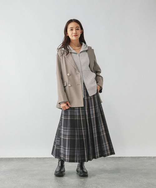 GLOBAL WORK（グローバルワーク） スカート ワイドプリーツフレア