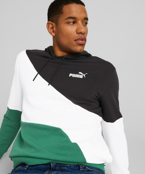 PUMA（プーマ） プルオーバーパーカー LARGE オレンジ メンズ