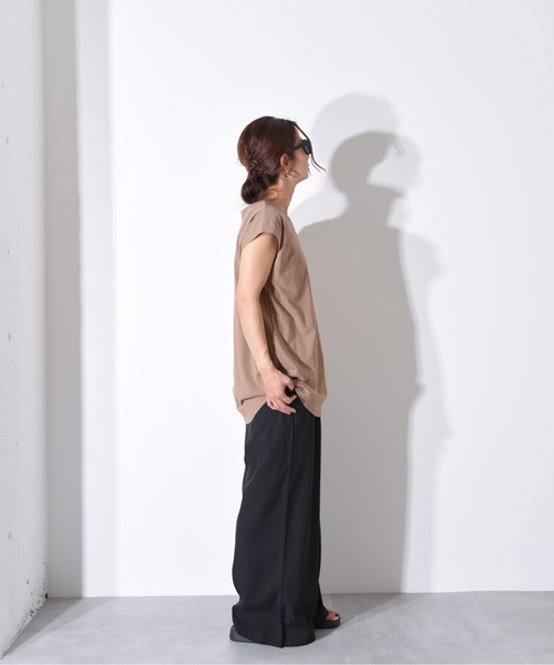 「CALIFORNIA OUTFITTERS」 「yeou」ノースリーブトップス FREE ベージュ レディース_画像4