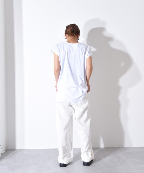 「CALIFORNIA OUTFITTERS」 「yeou」ノースリーブトップス FREE ベージュ レディース_画像9
