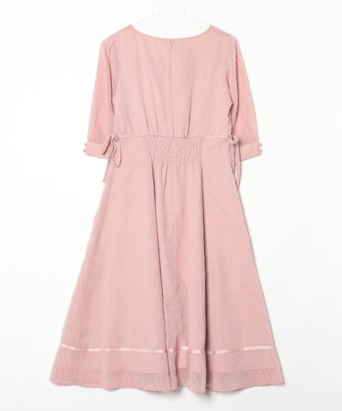 「LAISSE PASSE」 半袖ワンピース SMALL ピンク レディース_画像2